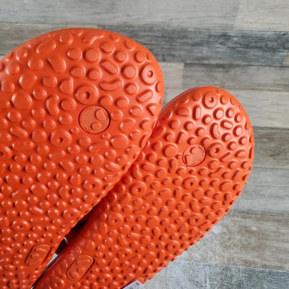 Allbirds Sugar Zeffer 2 Mens Sandals Size 11 Comfort Buoyant Orange Flip Flop